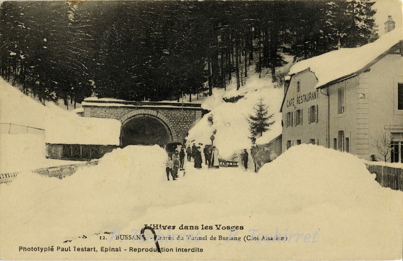 Col-de-Bussang-entree-du-tunnel-neige-1914-1
