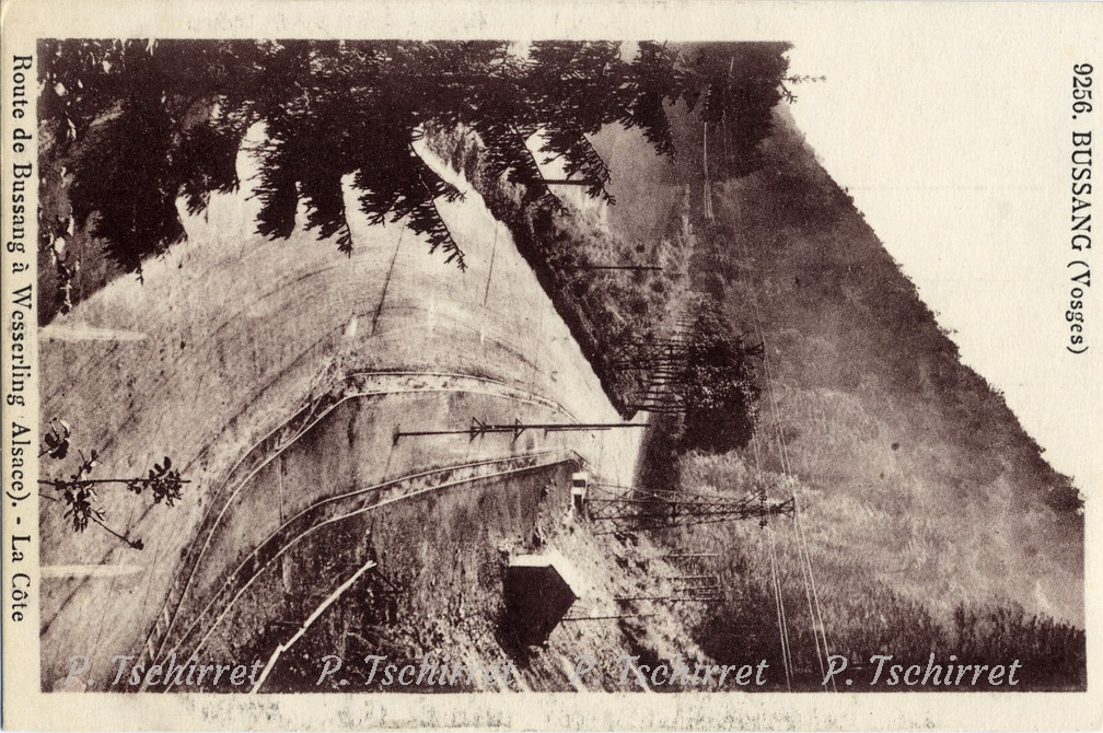 Col-de-Bussang-montee-vers-tunnel-1937-1