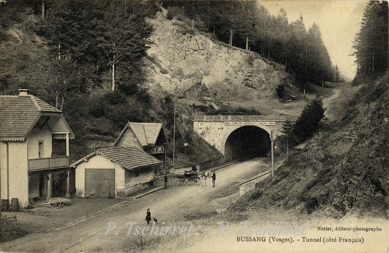 Col-de-Bussang-entree-du-tunnel-Chariot-1914-3