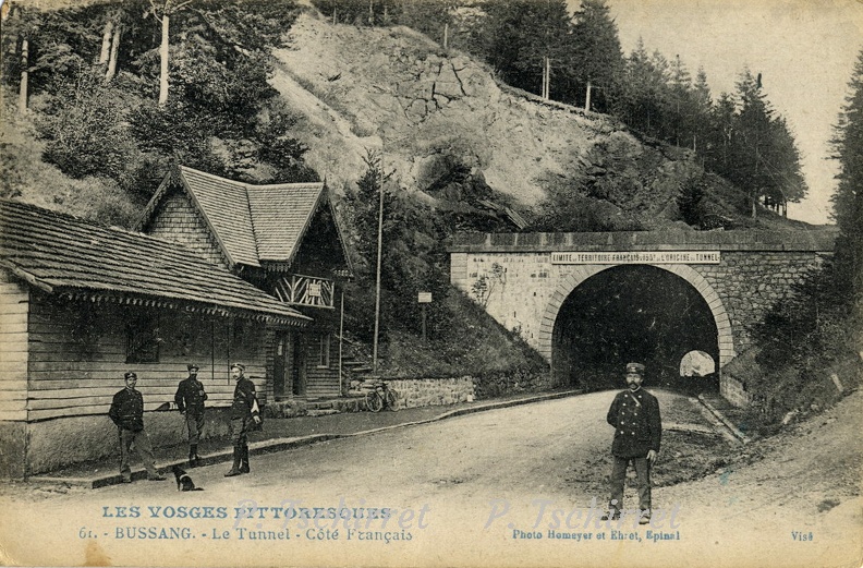 Col-de-Bussang-entree-du-tunnel-douaniers-1918-1