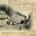 Col-de-Bussang-entree-du-tunnel-personnages-1900-1