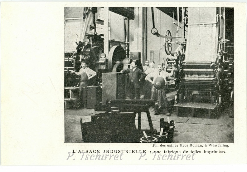 Wesserling-usines-Gros-Roman-fabrique-de-toiles-imprimes-1924