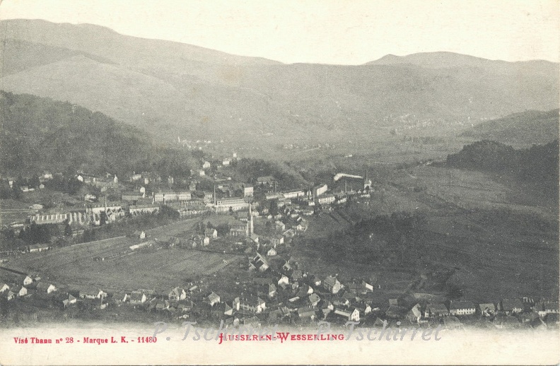 Husseren-vue-du-Husselberg-eglise-et-usines-1915-2