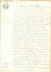 Lettre Perring 1809