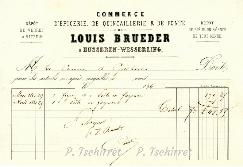 Husseren-Wesserling-Commerce-Louis-Brueder-1861