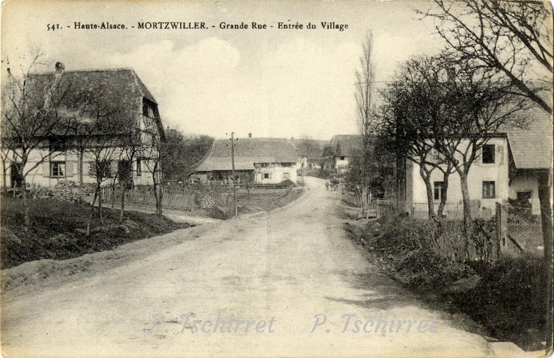 Mortzwiller-Grand-rue-1914-1