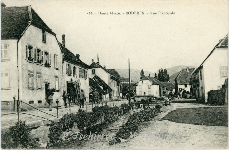 Roderen-Rue-Principale-1917-r
