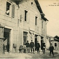 Sentheim-La-gare-bombarde-et-militaire-francais-1914-r