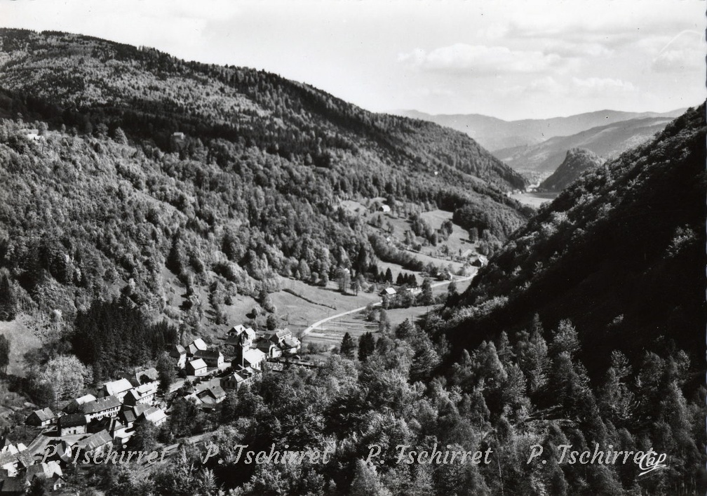Wildenstein-vue-village-et-Schlosberg-1960-1