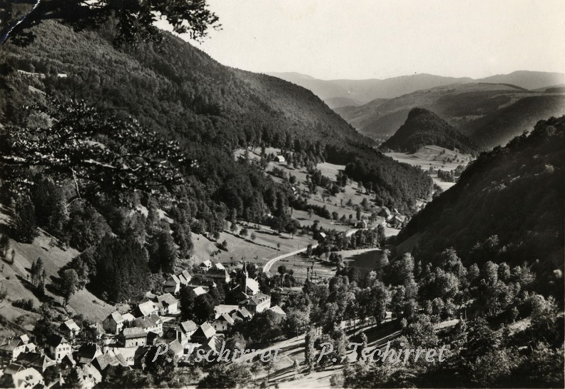 Wildenstein-vue-village-et-Schlosberg-1960-2