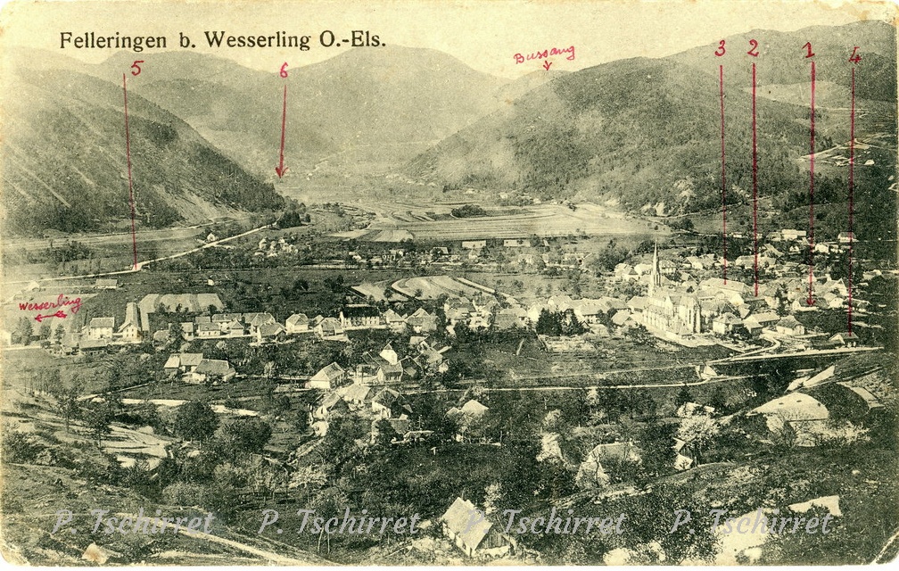 Fellering-vue-sur-route-vers-Bussang-avec-plan-maison-1915-r