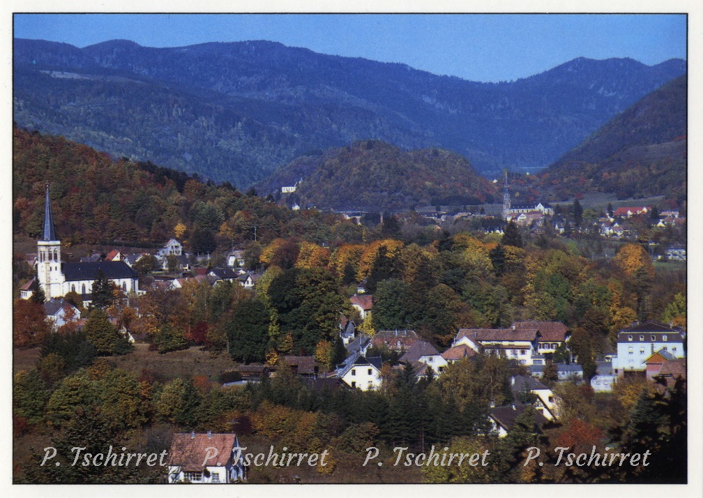Husseren-vue-du-Stoerenbourg-eglise-2000