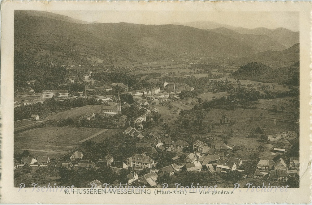 Husseren-vue-du-Husselberg-centre-et-usines-1933