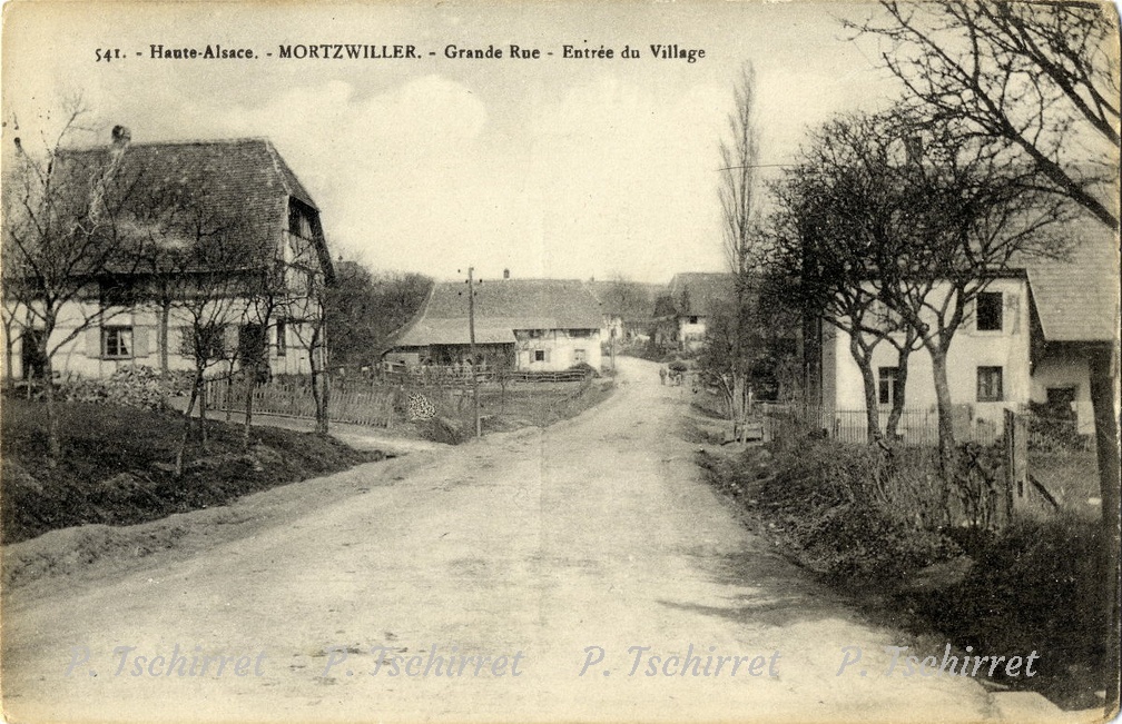 Mortzwiller-Grand-rue-1914-1