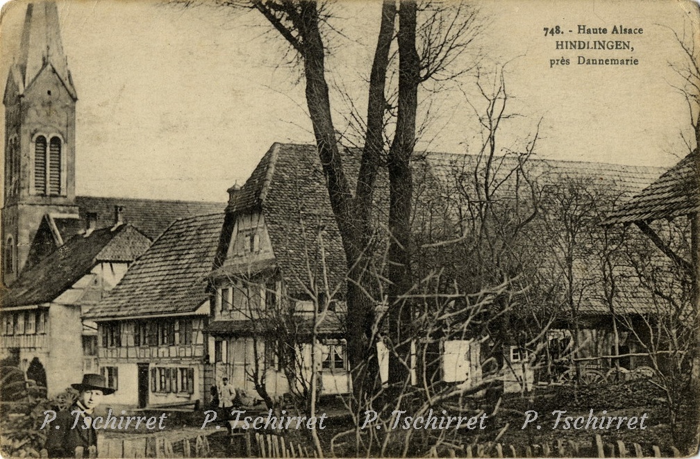 Hindlingen-eglise-1914