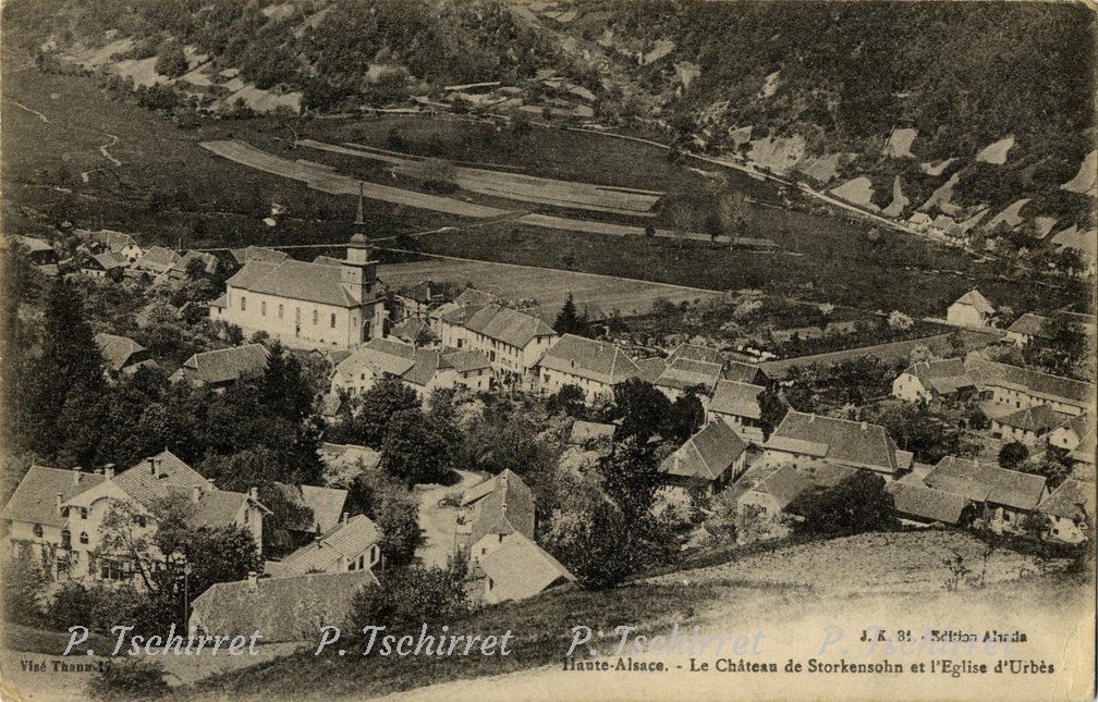 Urbes-Eglise-et-Chateau-de-Storckensohn-1914-1